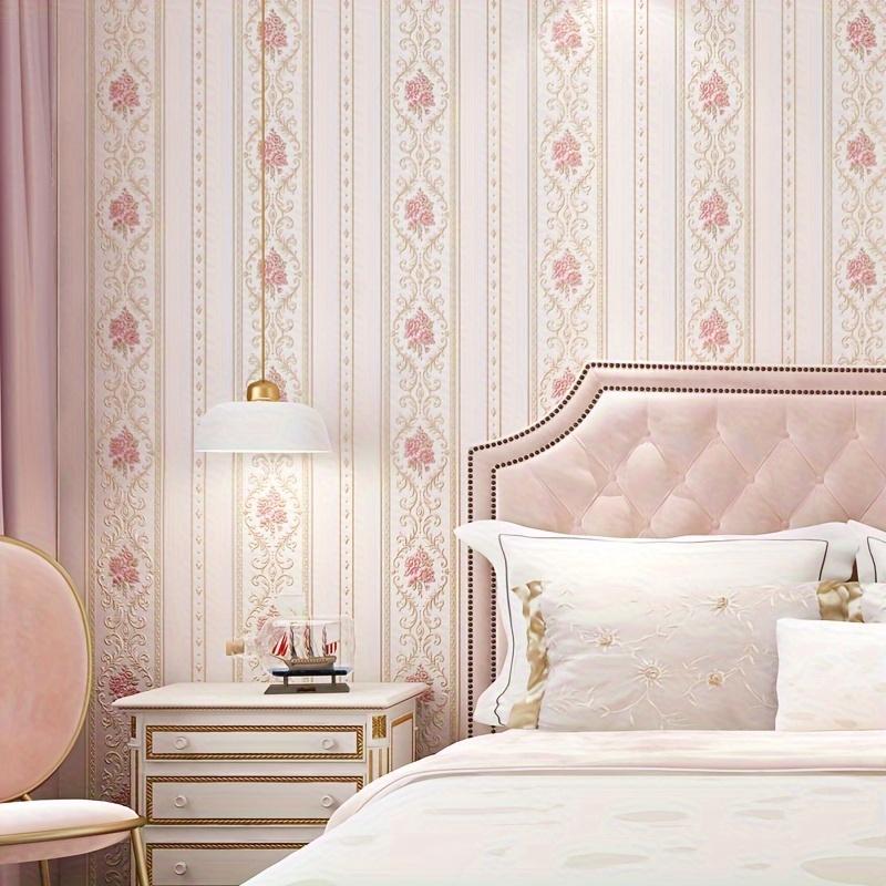 Papier peint auto-adhésif tridimensionnel, design minimaliste d'Europe et d'Amérique, idéal pour décorer les murs de la chambre à coucher, les murs de salon TV, les murs de fond, les stickers muraux et les décorations murales sur le thème p