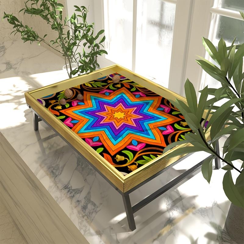 Table d'appoint marocaine élégante et luxueuse avec base - Montage adapté pour salon, chambre, entrée - Meuble moderne (sans bois)
Ouvrir dans un nouvel onglet.