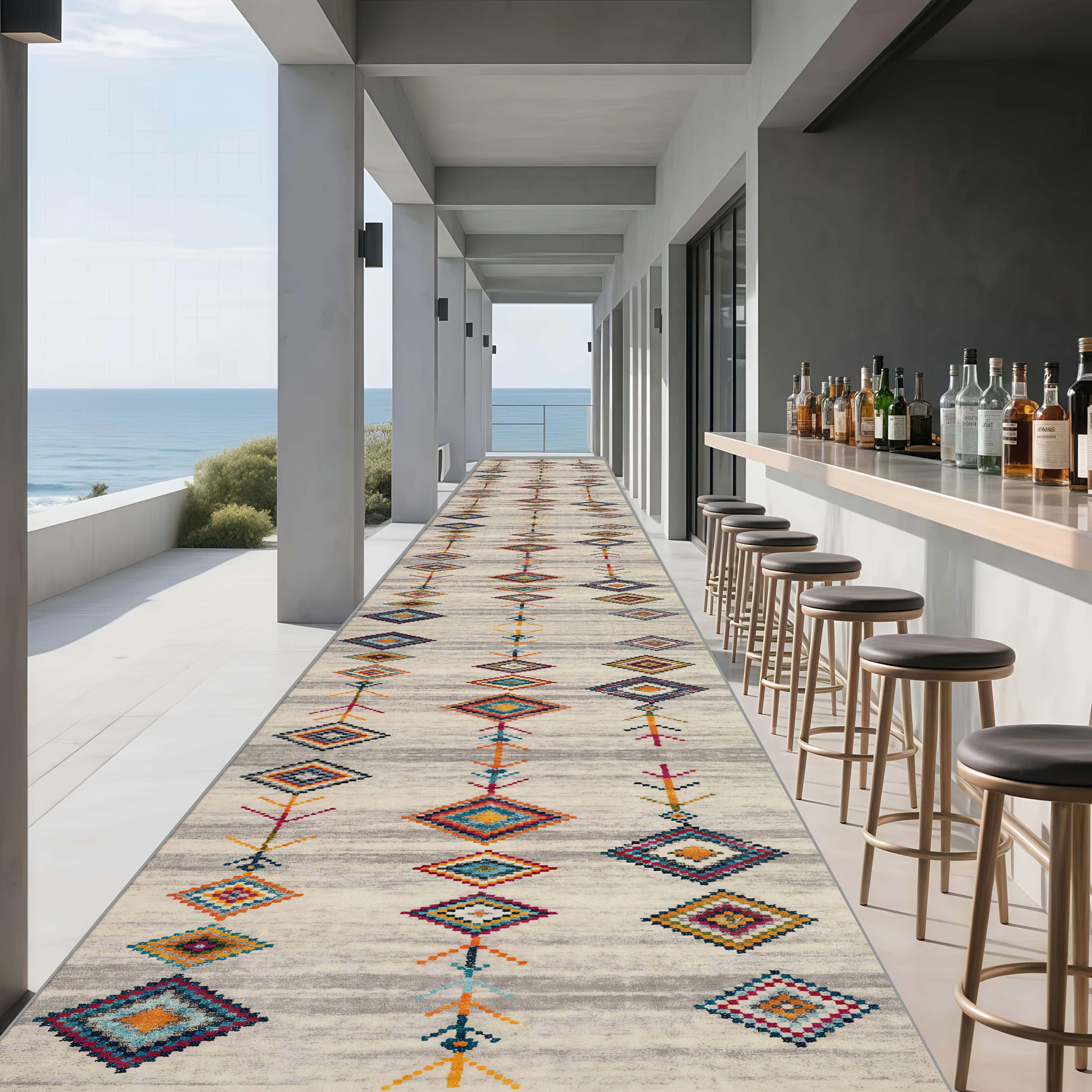 Tapis de salon doré velours diamant, style marocain, tapis moderne nordique pour salon, tapis confortable pour chambre à coucher, de chevet, convient pour salon, chambre, entrée, couloir, hôtel, hall, café et restaurant
Ouvrir dans un nouve